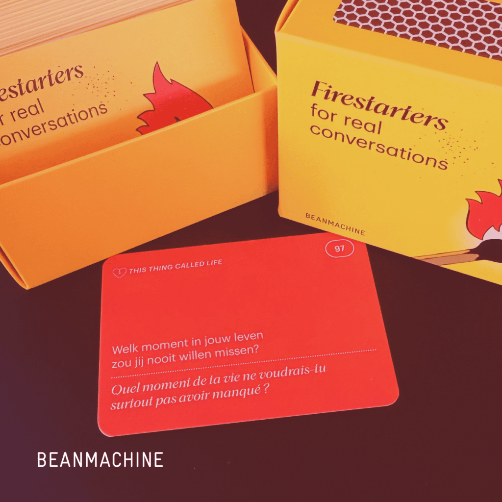Firestarters conversation cards by Beanmachine